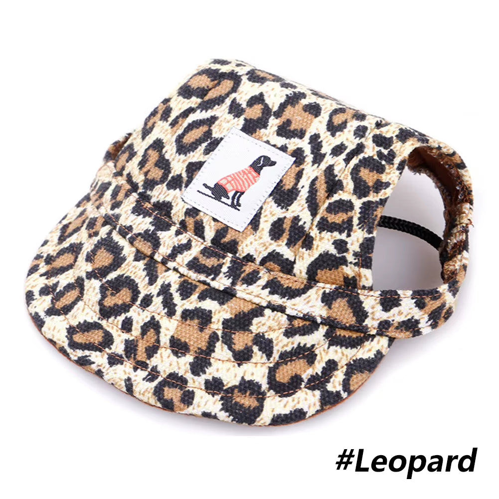 Pet Hat with Ear Holes Adjustable Baseball Cap for Large Medium Small Dogs Dog Cap Sun Hat Outdoor Hiking Pet Products