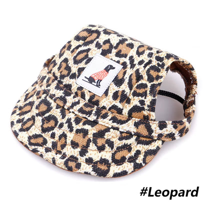 Pet Hat with Ear Holes Adjustable Baseball Cap for Large Medium Small Dogs Dog Cap Sun Hat Outdoor Hiking Pet Products