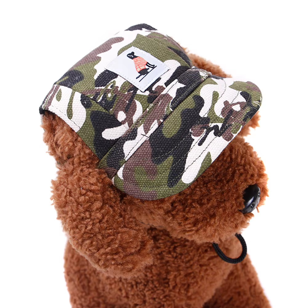 Pet Hat with Ear Holes Adjustable Baseball Cap for Large Medium Small Dogs Dog Cap Sun Hat Outdoor Hiking Pet Products