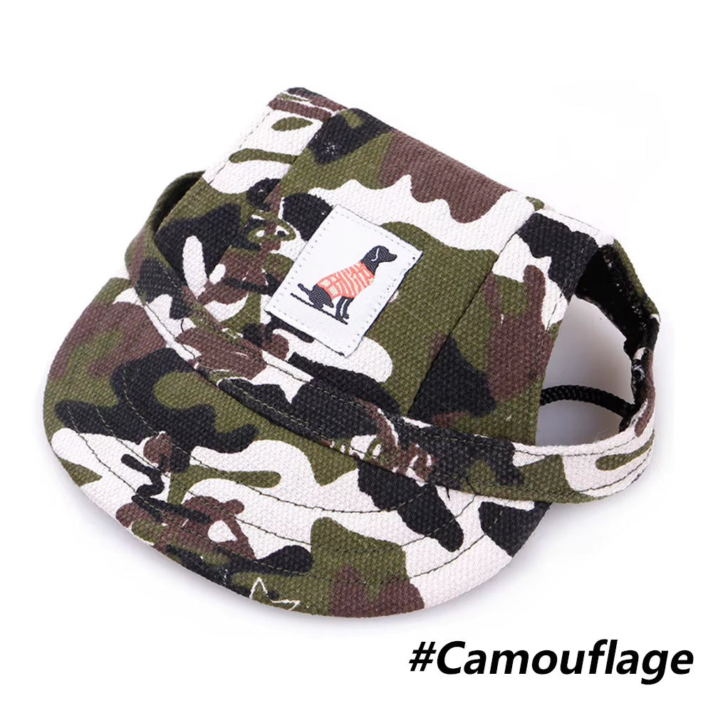 Pet Hat with Ear Holes Adjustable Baseball Cap for Large Medium Small Dogs Dog Cap Sun Hat Outdoor Hiking Pet Products