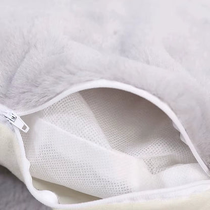 Pet Cat Plush Cozy Bed'S Dog Kennel Puppy Little Hiding Houses Hut Nest Covered January for Small Kitten Cushion Mat Products