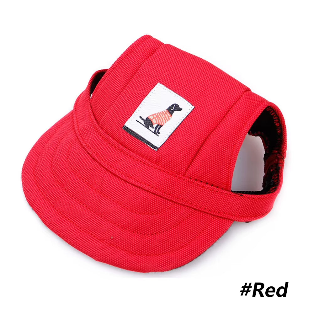 Pet Hat with Ear Holes Adjustable Baseball Cap for Large Medium Small Dogs Dog Cap Sun Hat Outdoor Hiking Pet Products